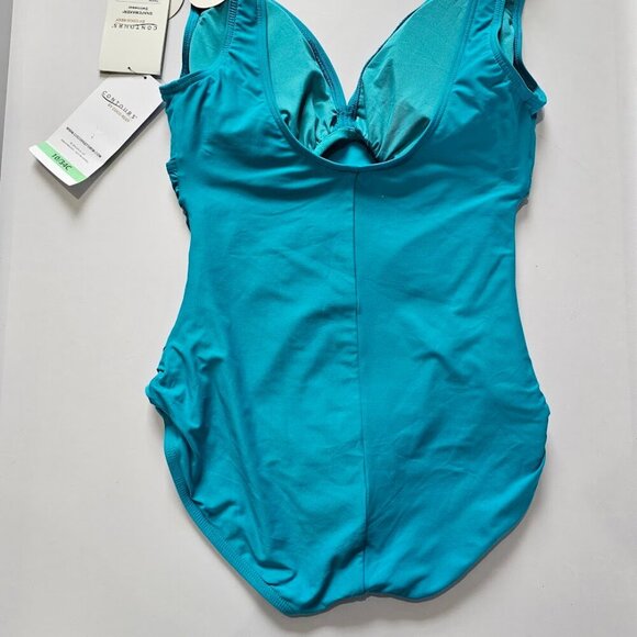 Coco Reef Contours Solitare V-Neck Underwire Tummy-Control One Piece - Picture 7 of 11